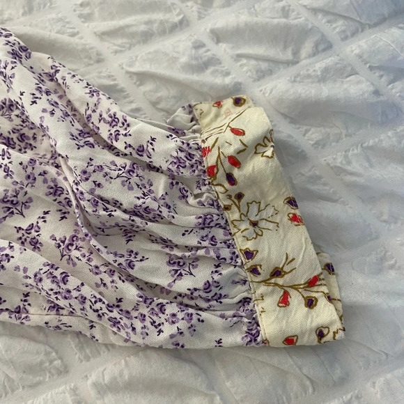 Free People Lost in you floral tunic mini dress - Picture 11 of 15